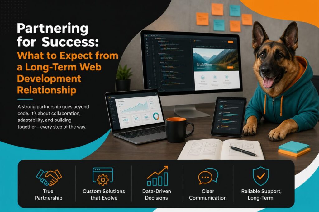 Partnering for Success: What to Expect from a Long-Term Web Development Relationship