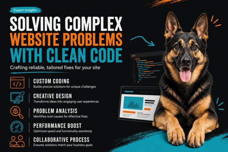 How We Solve Complex Website Problems with Clean Code and Creative Solutions