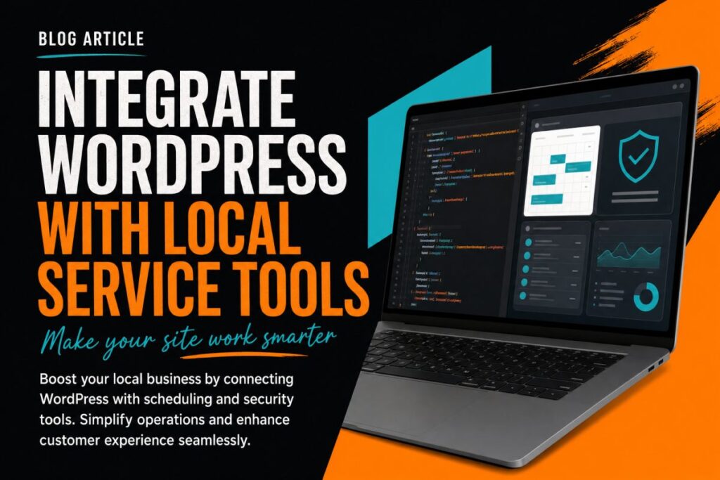 Integrating WordPress with Local Service Tools: Security, Scheduling, and More