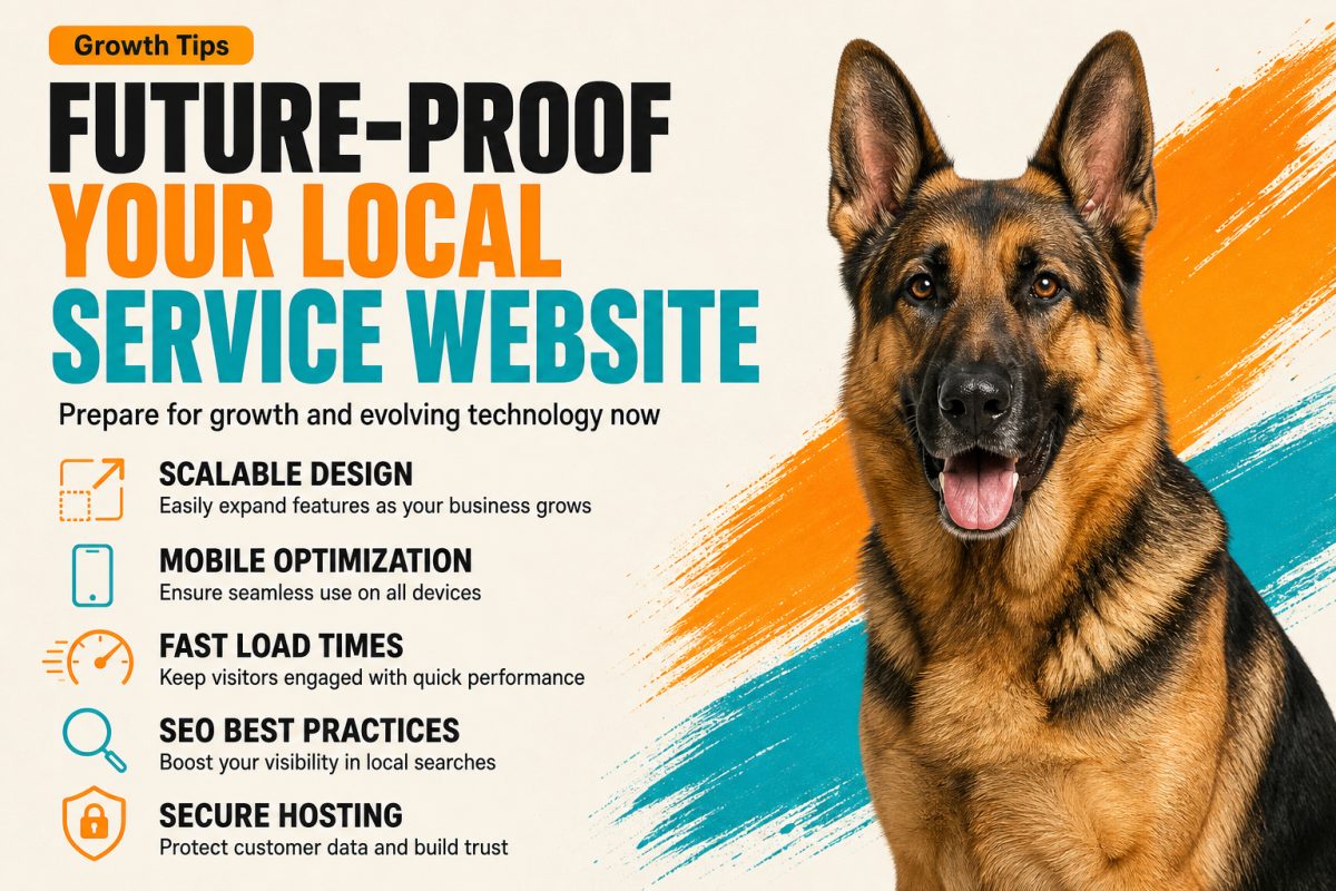 Preparing Your Local Service Business Website for Future Growth and Tech Changes