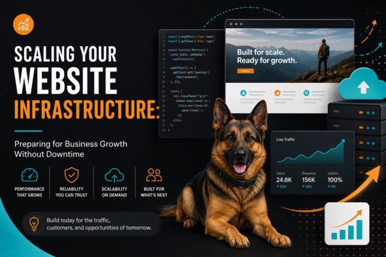 Scaling Your Website Infrastructure: Preparing for Business Growth Without Downtime