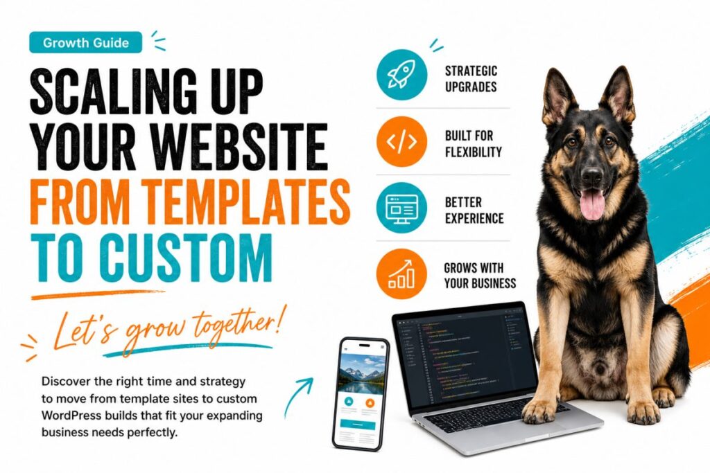 Scaling Up: When and How to Transition from Template Sites to Custom WordPress Builds