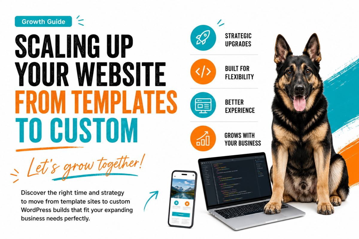 Scaling Up: When and How to Transition from Template Sites to Custom WordPress Builds