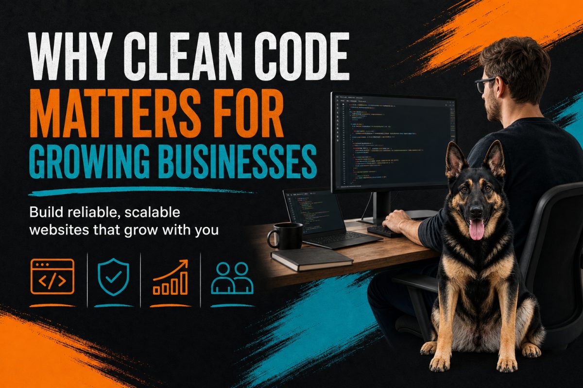 Why Clean Code Matters: Ensuring Reliable and Scalable Websites for Growing Businesses
